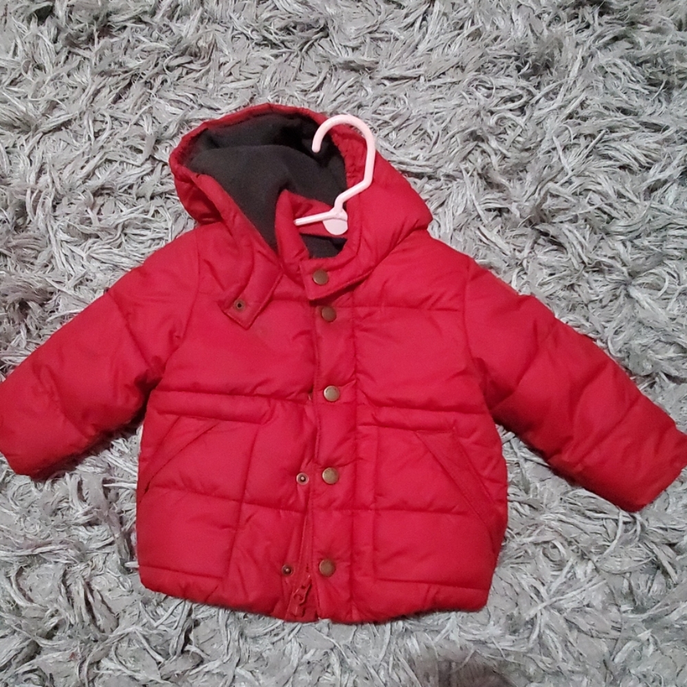 Baby Gap Red puffer jacket